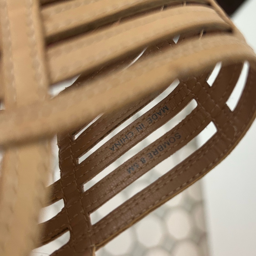 Franco Sarto Tan Wedge Sandals - Picture 8 of 8